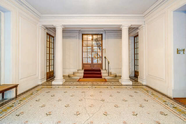 The entrance