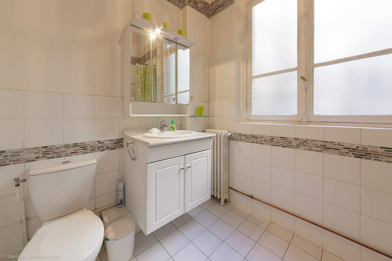 The bathroom