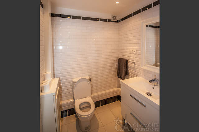 The bathroom