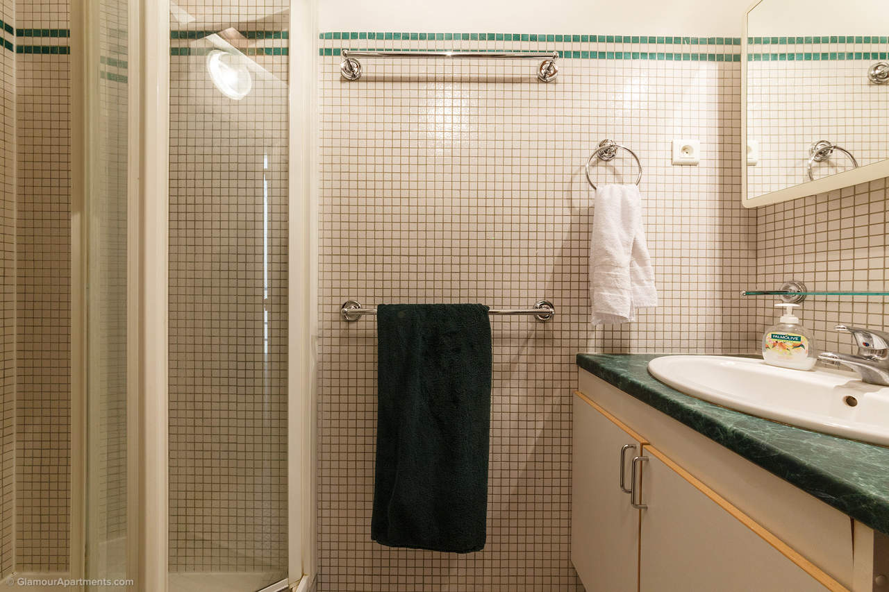 The bathroom