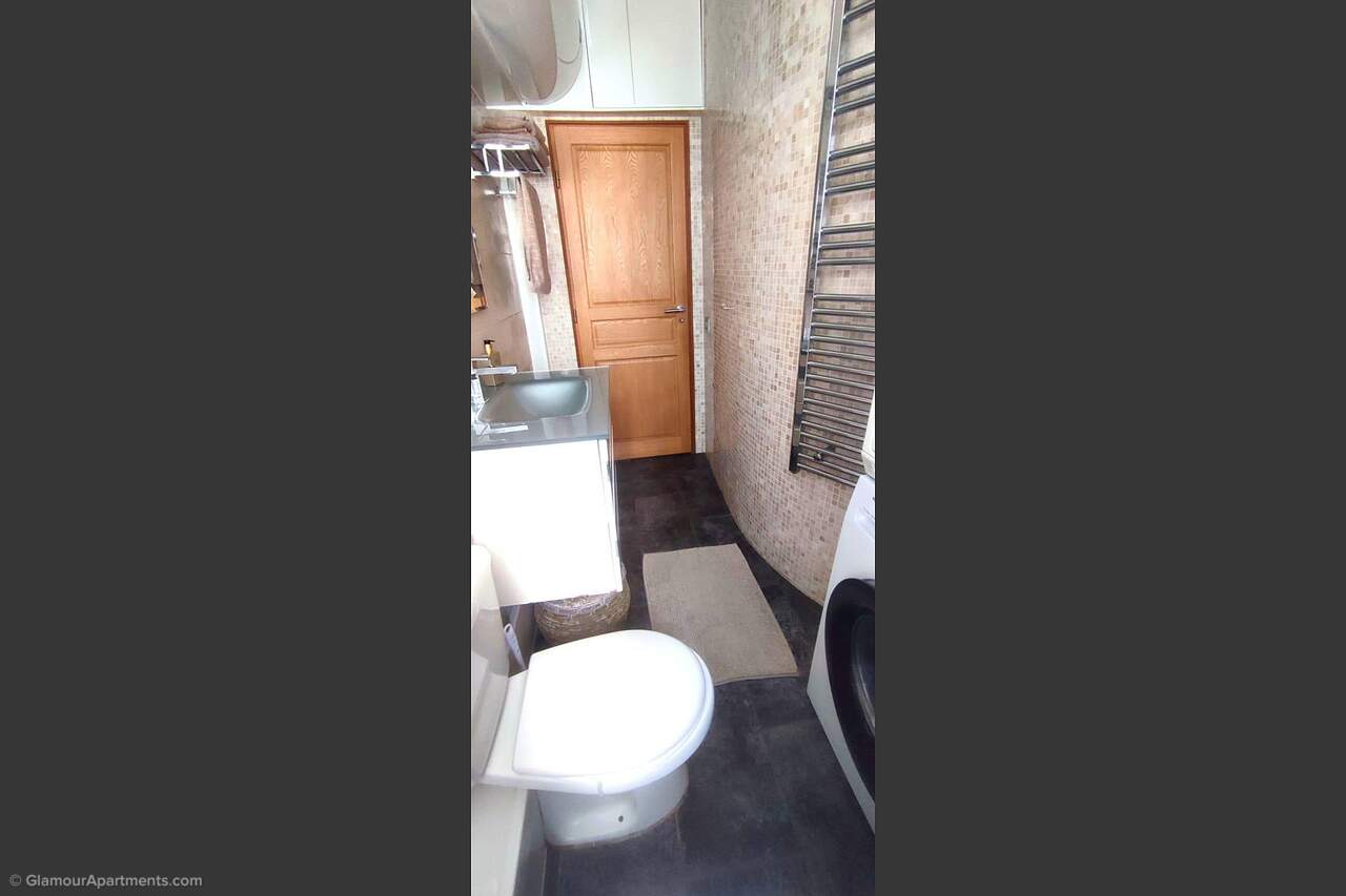 The bathroom