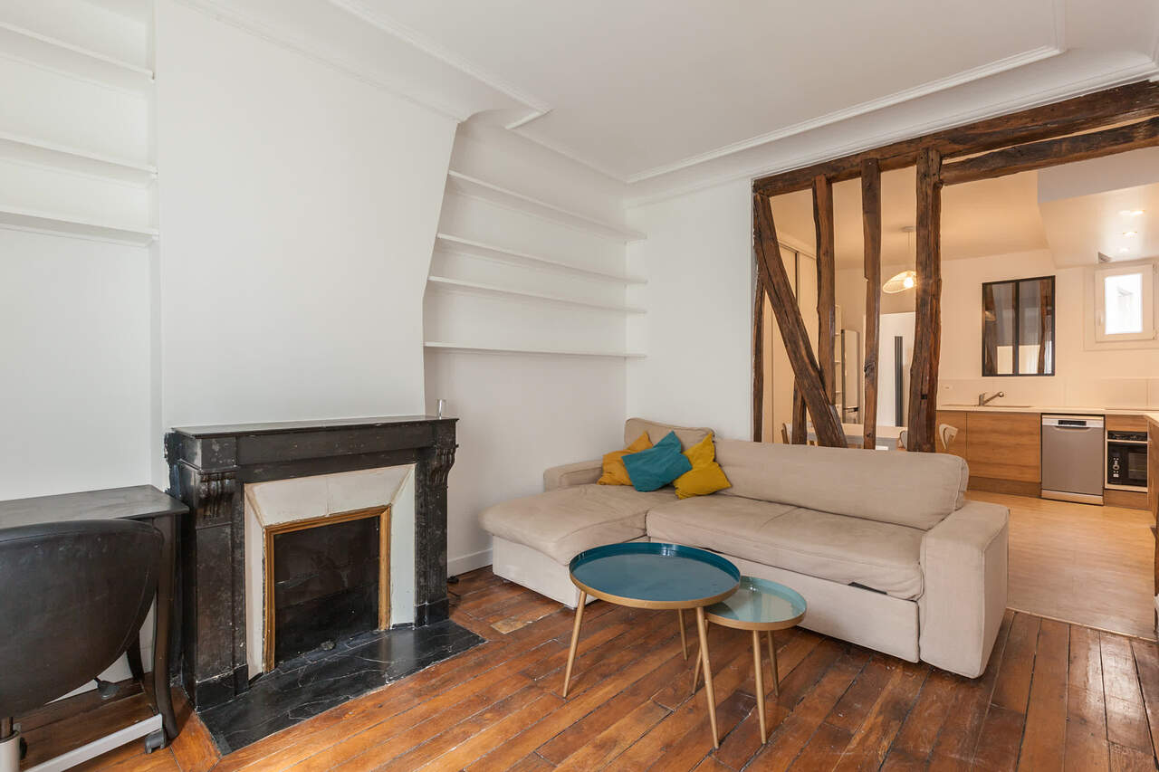 The living room