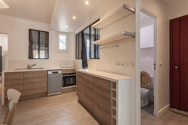 The kitchen