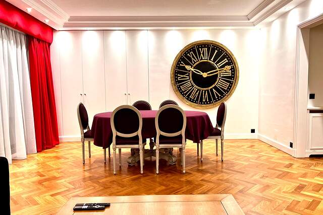 The dining room