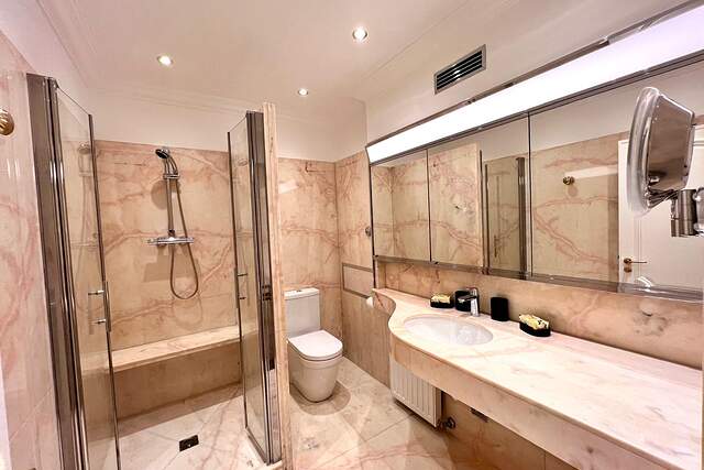 The bathroom