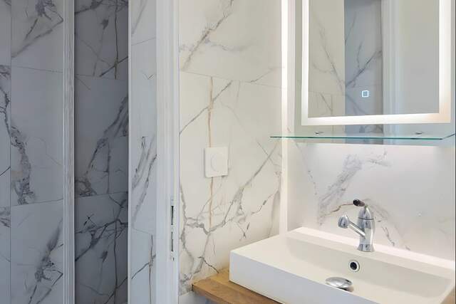 The bathroom