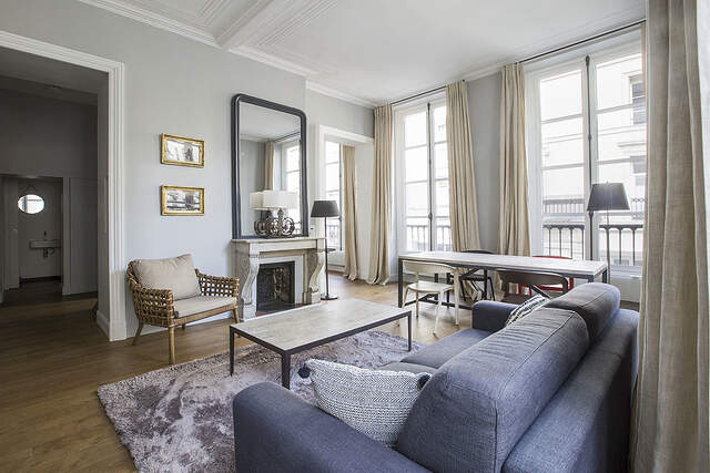 The living room