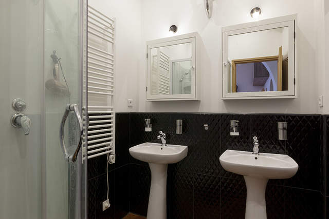 The bathroom