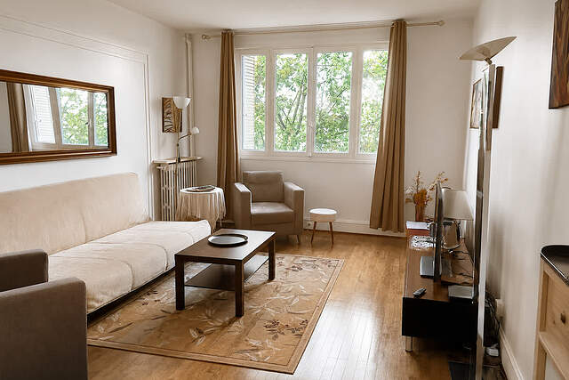 The living room
