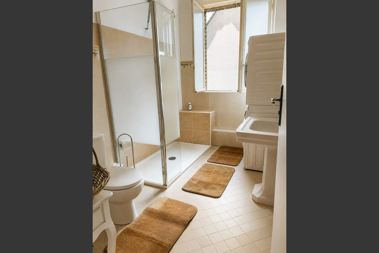 The bathroom