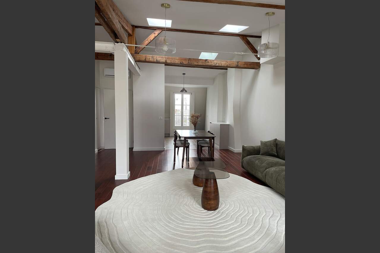 The living room