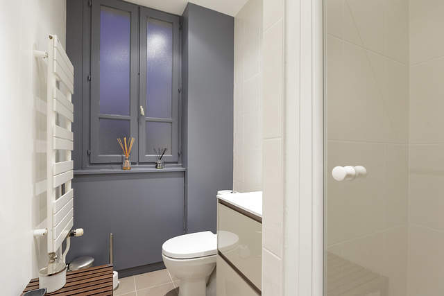 The bathroom