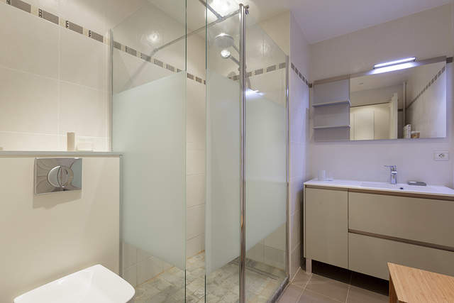 The bathroom