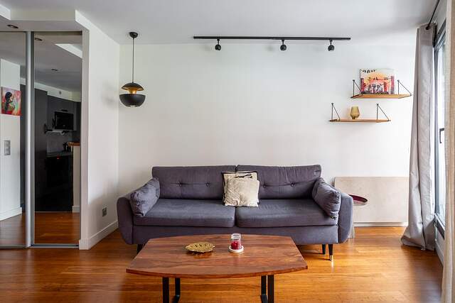 The living room