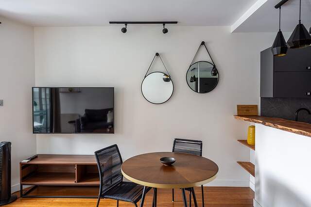 The living room