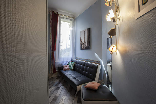 The living room