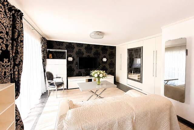 The living room