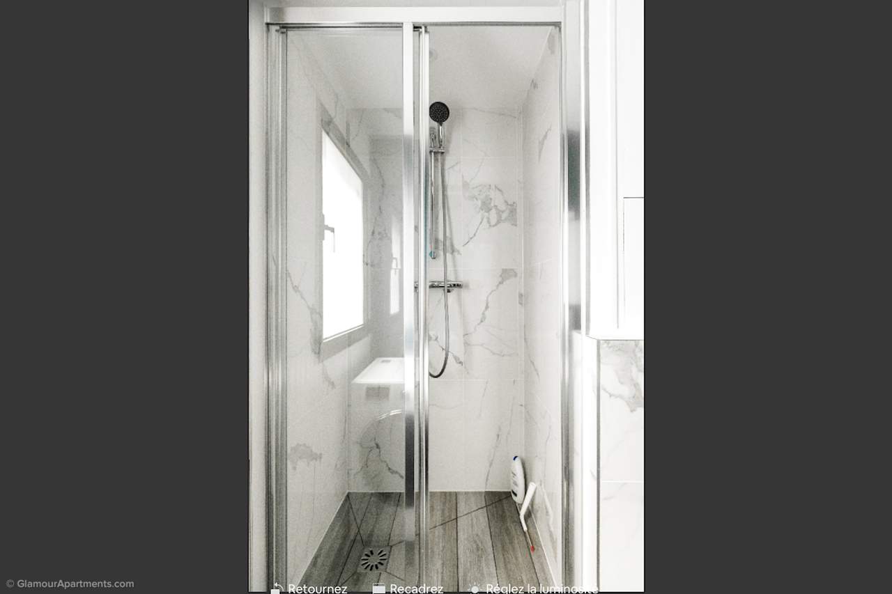 The bathroom