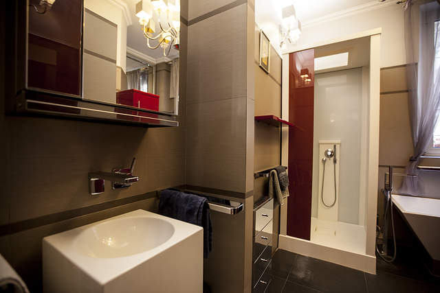 The bathroom