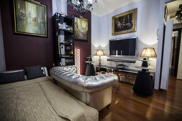 The living room