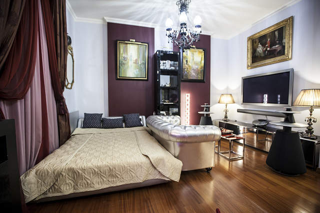 The living room
