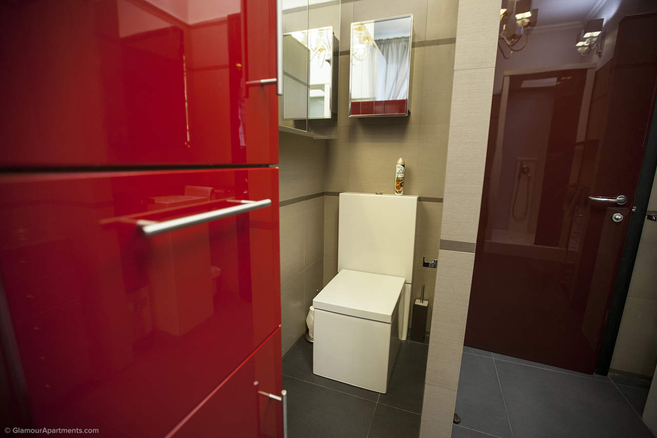 The bathroom