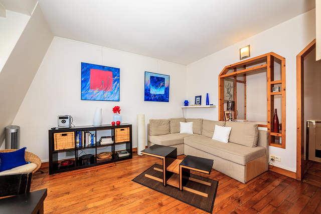 The living room