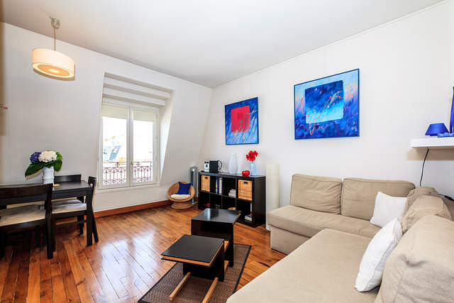 The living room