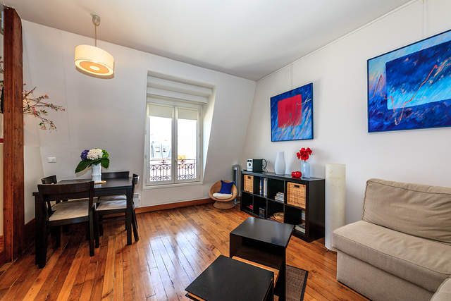The living room