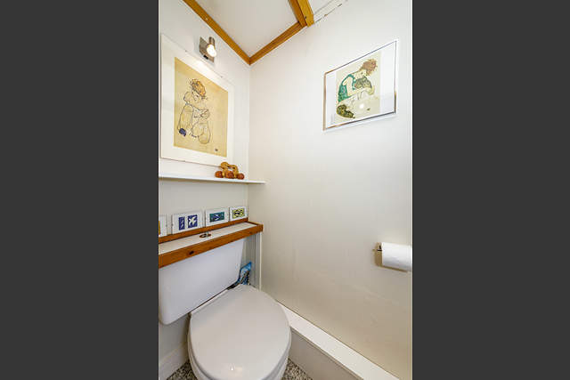 The bathroom