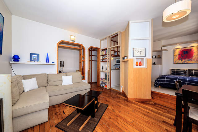 The living room