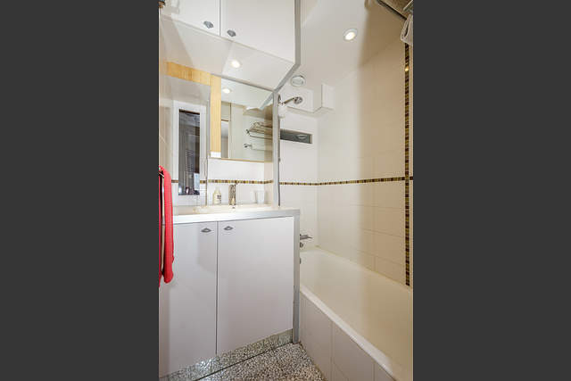 The bathroom