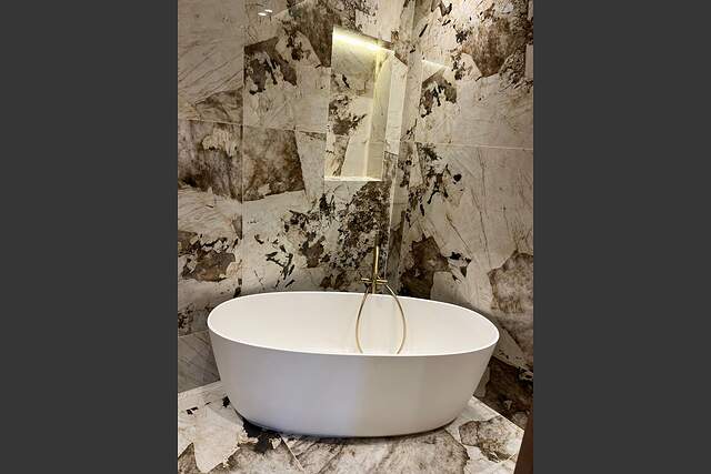 The bathroom