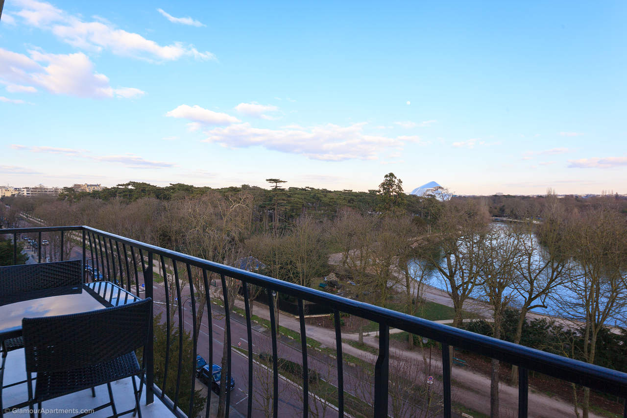 The terrace
