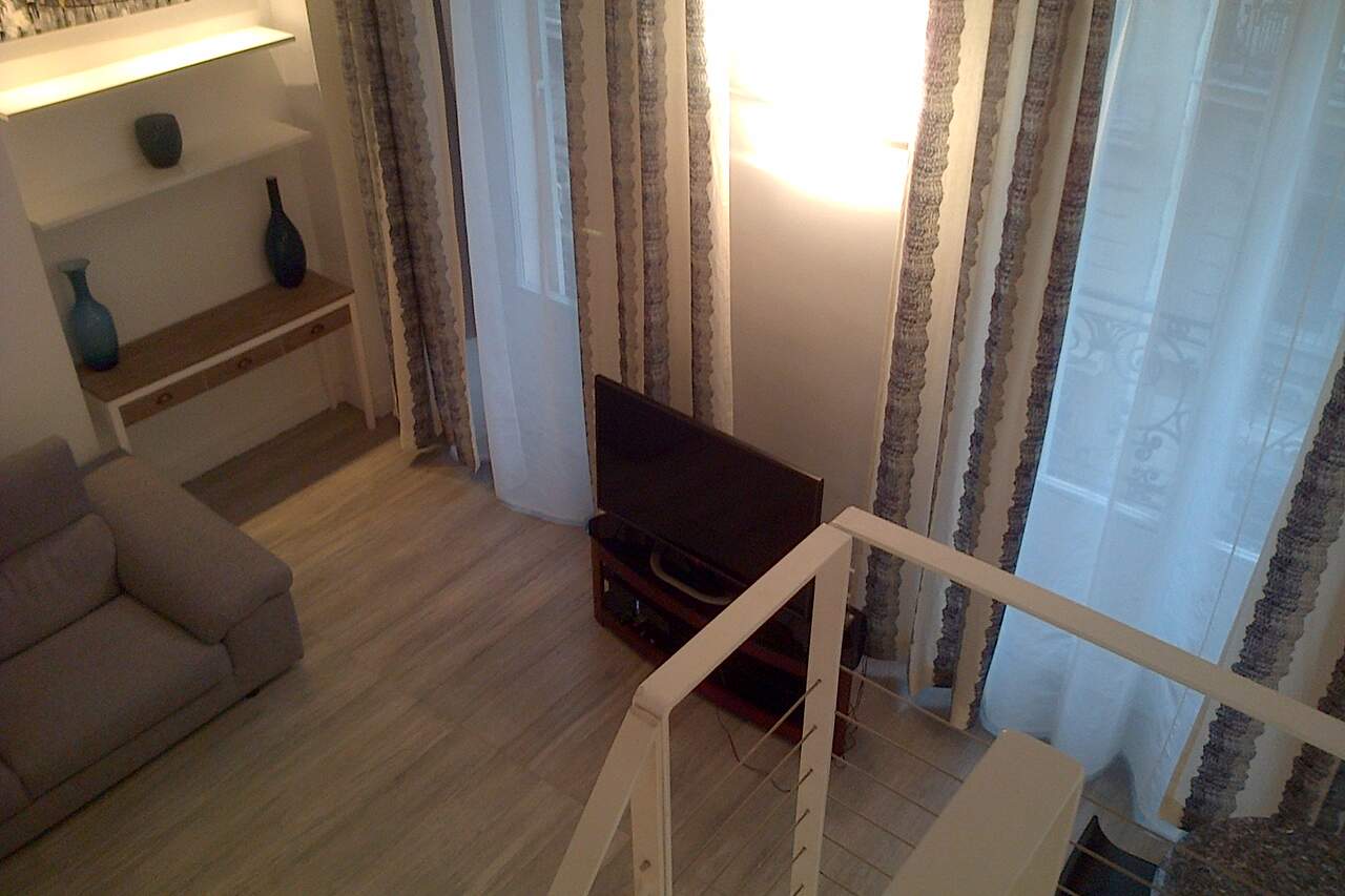 The living room
