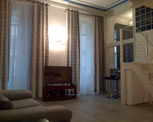 The living room