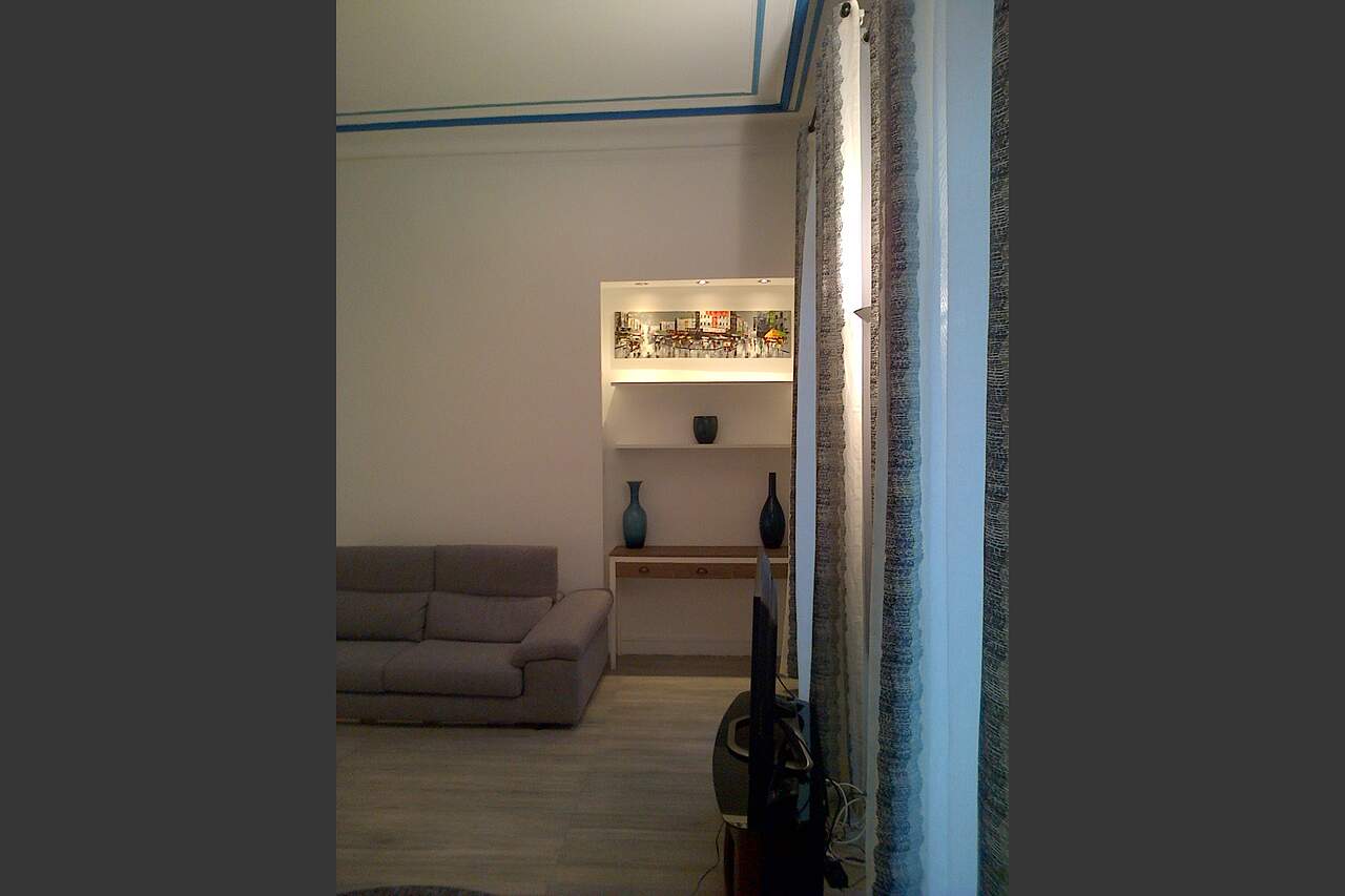 The living room