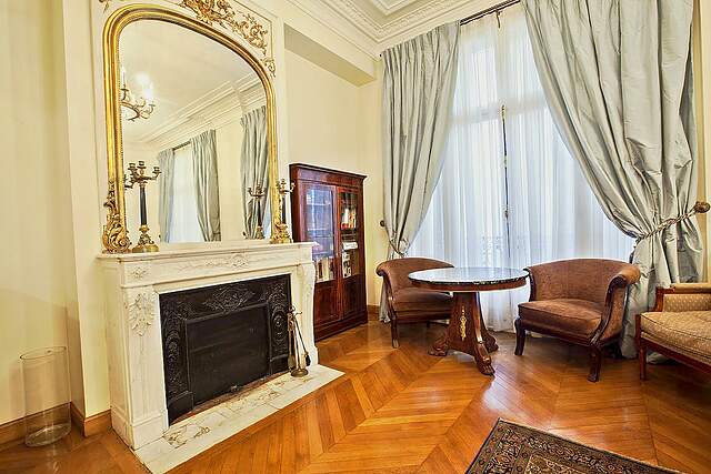 The living room