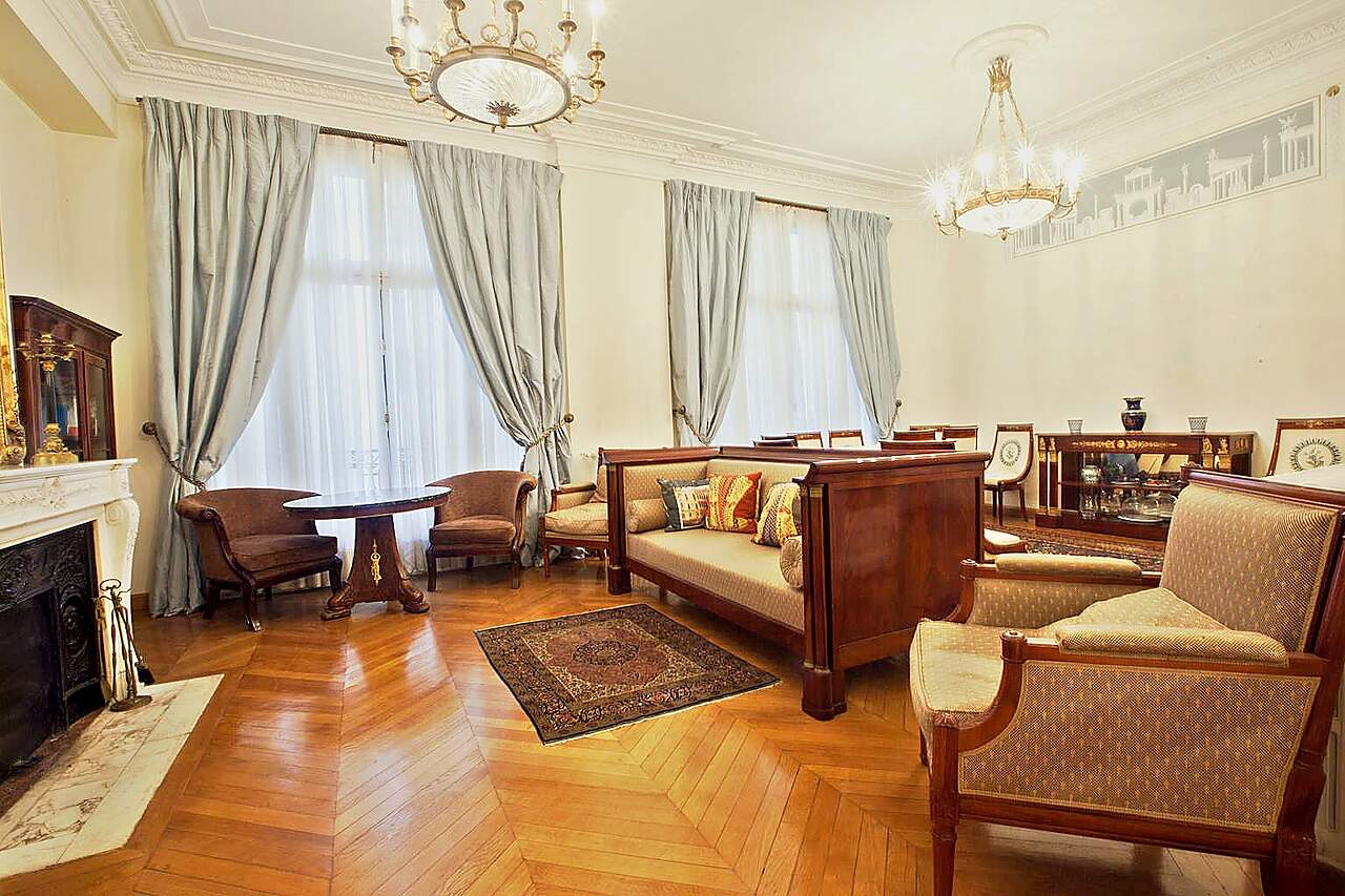 The living room