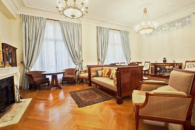 The living room