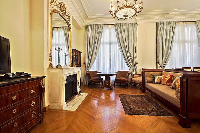 The living room