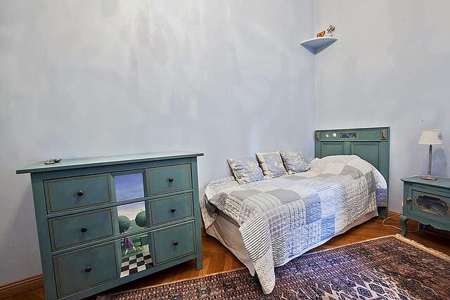 The bedroom