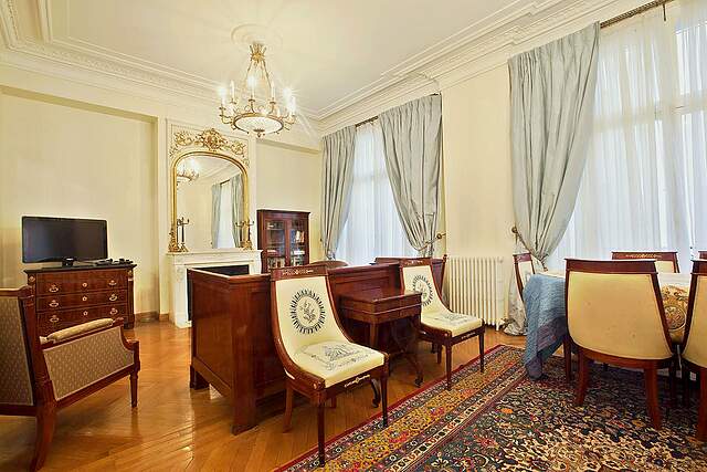 The living room