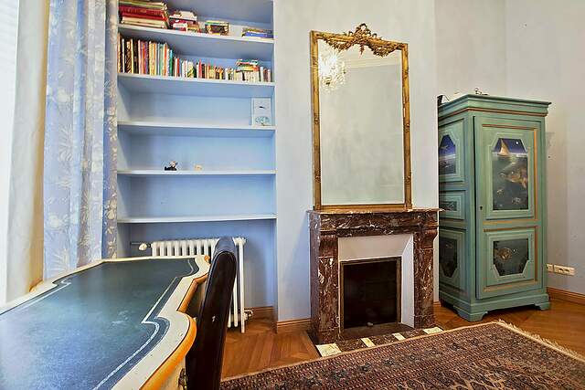 The living room