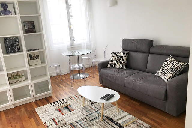 The living room