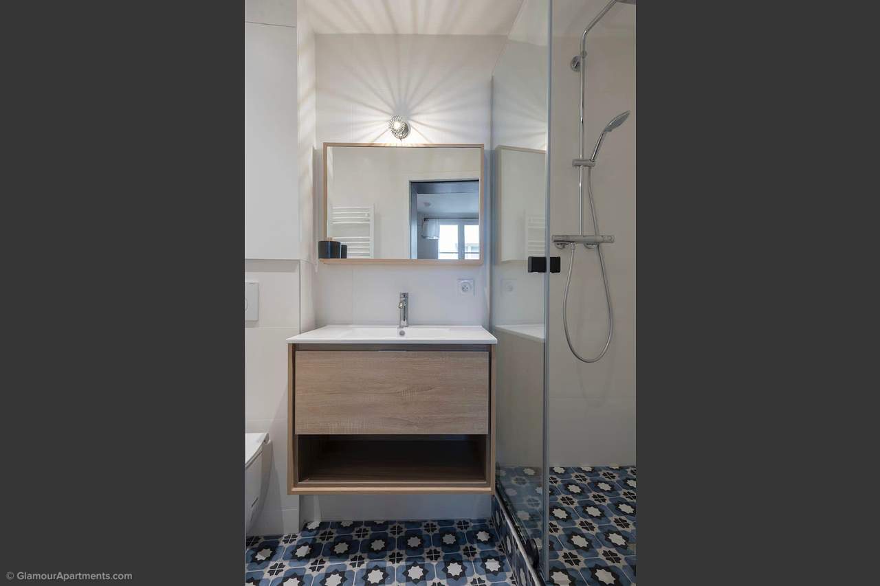 The bathroom