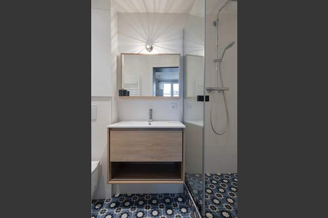 The bathroom