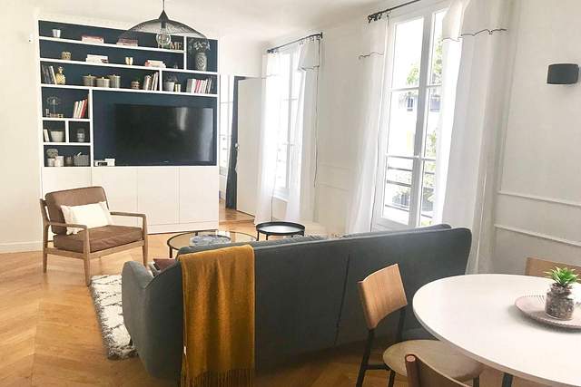 The living room
