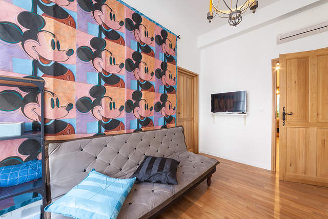 The living room