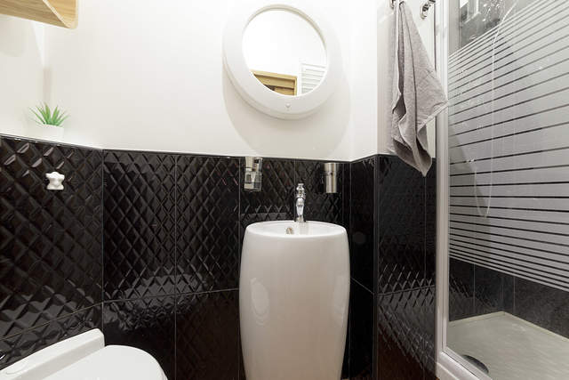 The bathroom